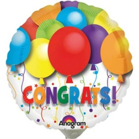 LOFTUS INTERNATIONAL Bold Congratulations Balloon Mini A2-6894